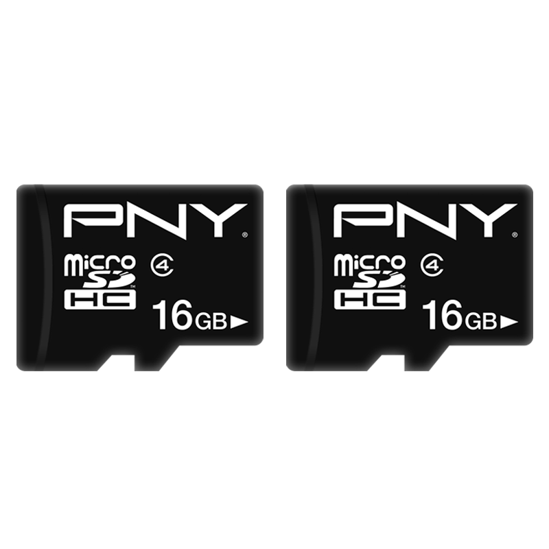 Class 4 microSD 16GB 2-pack