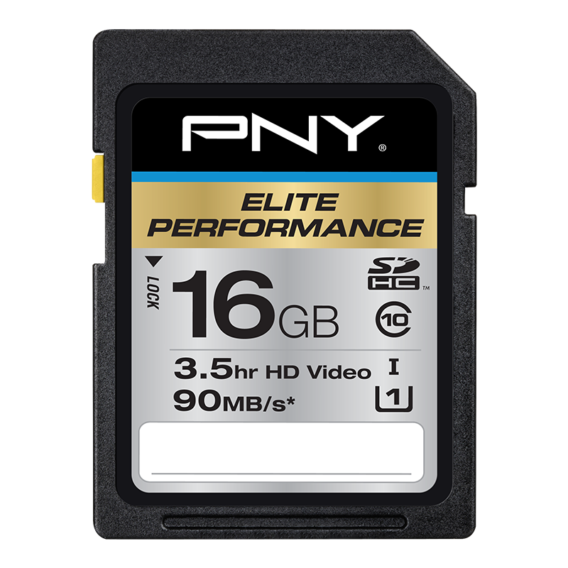 Elite Performance SDHC Class 10 Memory Card