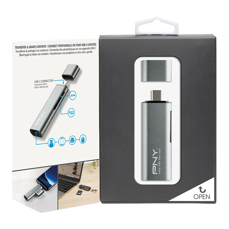 Pny usb 3 1 type c reader adapter