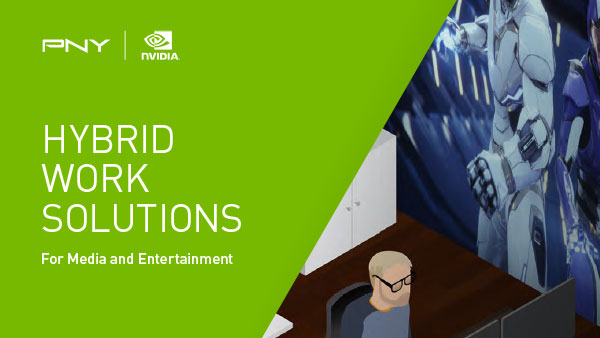 Hybrid Work Solutions for Media and Entertainment E-book Cover