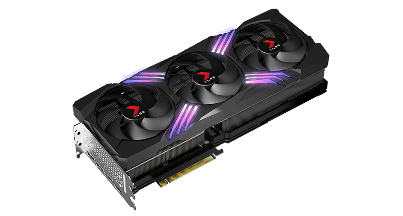 XLR8 4080 Triple Fan Right Angle