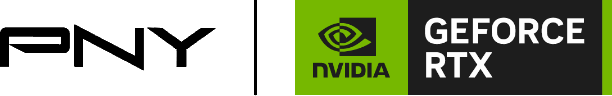 PNY and GeForce Powering Advanced AI Logo