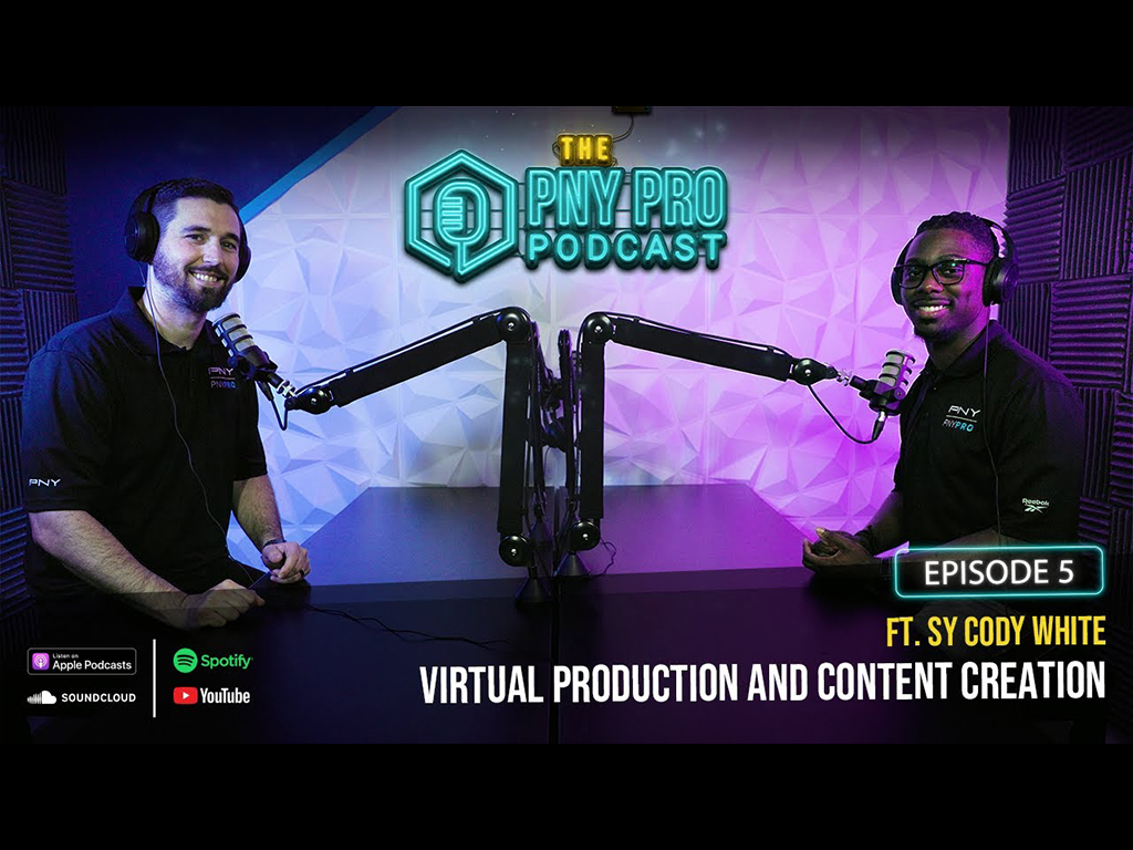 PNY Pro Podcast Title with Derek and Jerome