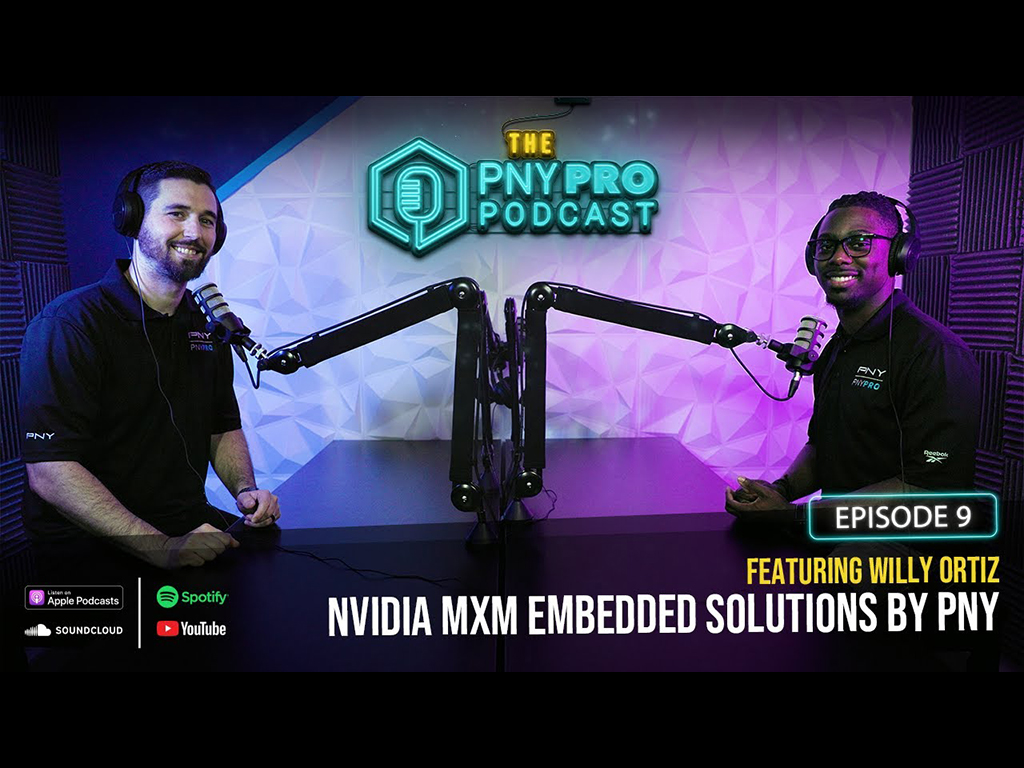 PNY Pro Podcast Title with Derek and Jerome