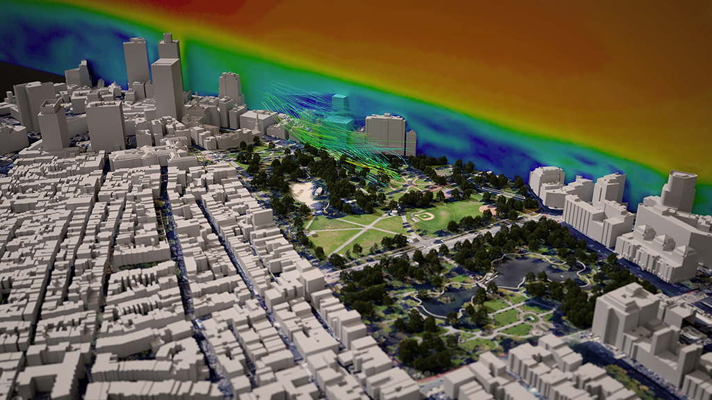 3D Simulation of Buildings