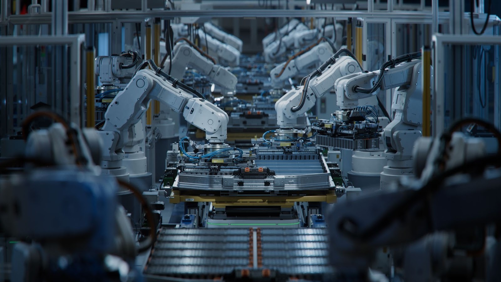 Robotic devices in manufacturing