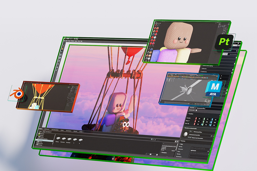 NVIDIA Omniverse 3D Design Screen Capture