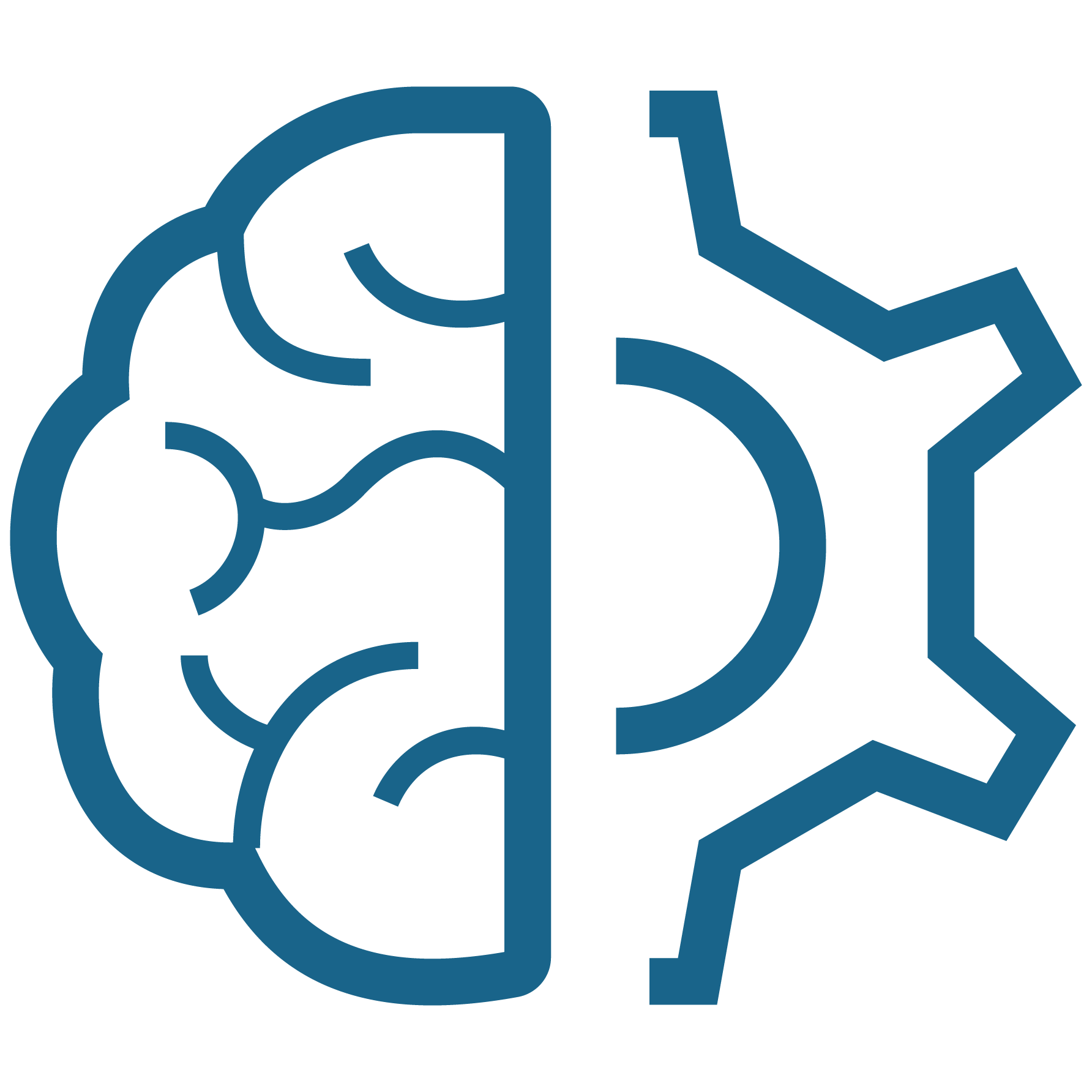 Brain and Cog Icon