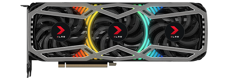 PNY GeForce RTX 3080 10GB XLR8 Gaming REVEL EPIC-X RGB Triple Fan LHR