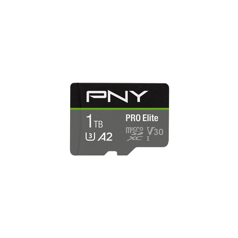 1TB PRO Elite Class 10 U3 V30 microSDXC Flash Memory Card