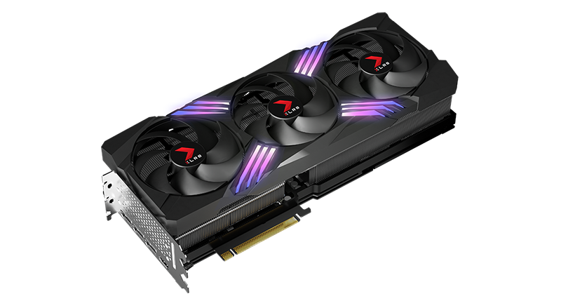 XLR8 4080 Triple Fan Right Angle