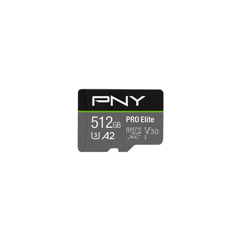 512GB PRO Elite Class 10 U3 V30 microSDXC Flash Memory Card