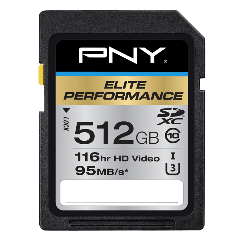 Elite Performance Class 10 U3 SD Flash Memory Card