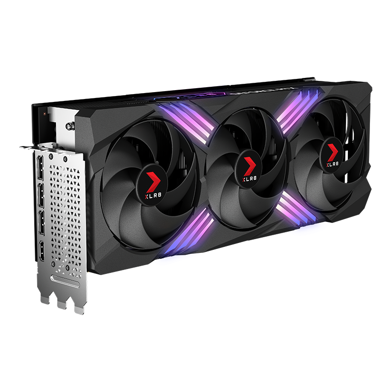 PNY GeForce RTX 4080 VERTO Triple Fan - Graphics card - GeForce RTX 4080 -  16 GB GDDR6X - PCIe 4.0 x16 - HDMI, 3 x DisplayPort