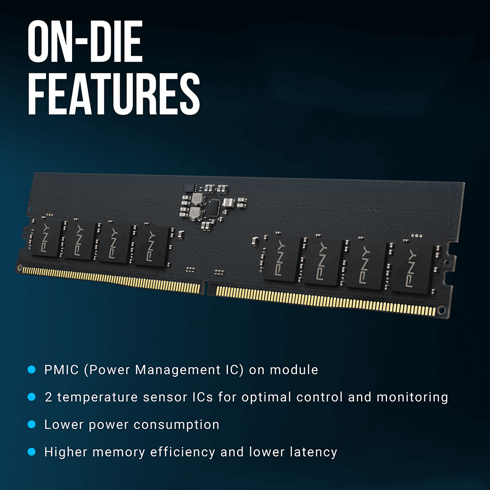 Performance DDR5 4800MHz Desktop Memory