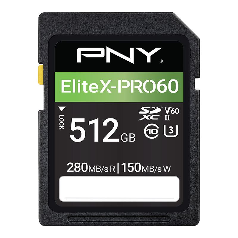 EliteX-PRO60 Flash Memory Card 512GB Front