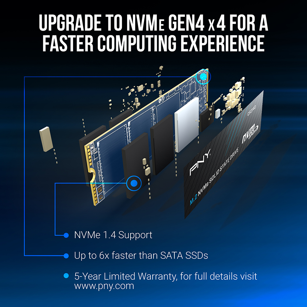 Disque SSD NVME Pny 500Go