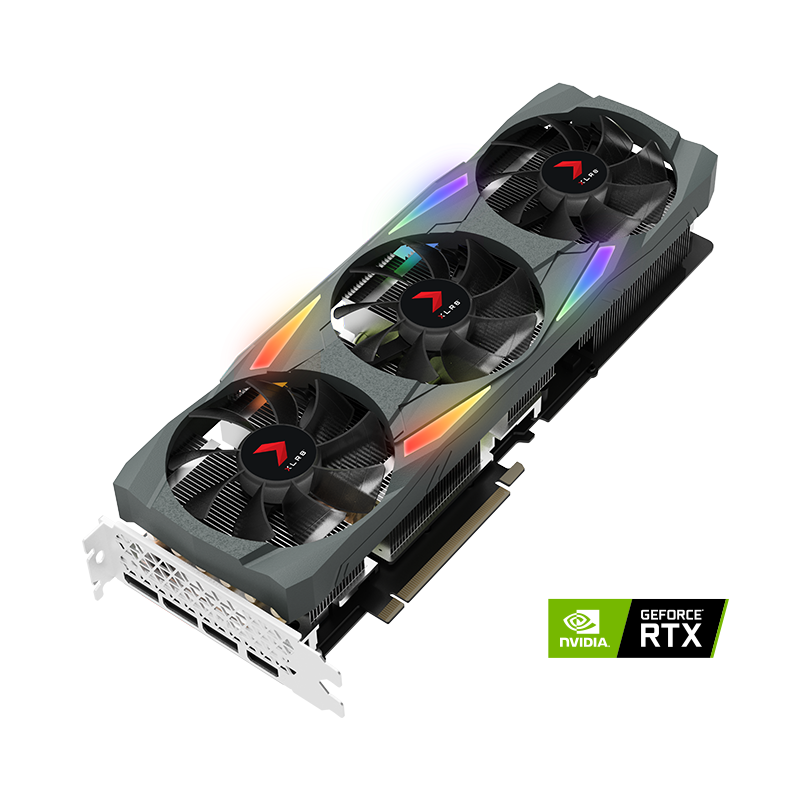 PNY RTX 3080 XLR8 UPRISING™ EPIC-X RGB™ Triple Fan