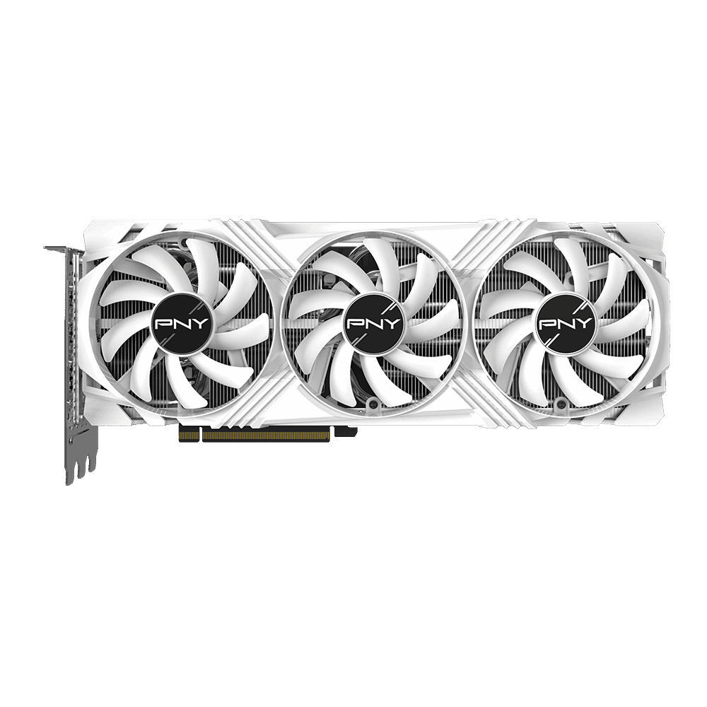 Carte Graphique PNY RTX 4070 Ti 12Go VERTO White Edition