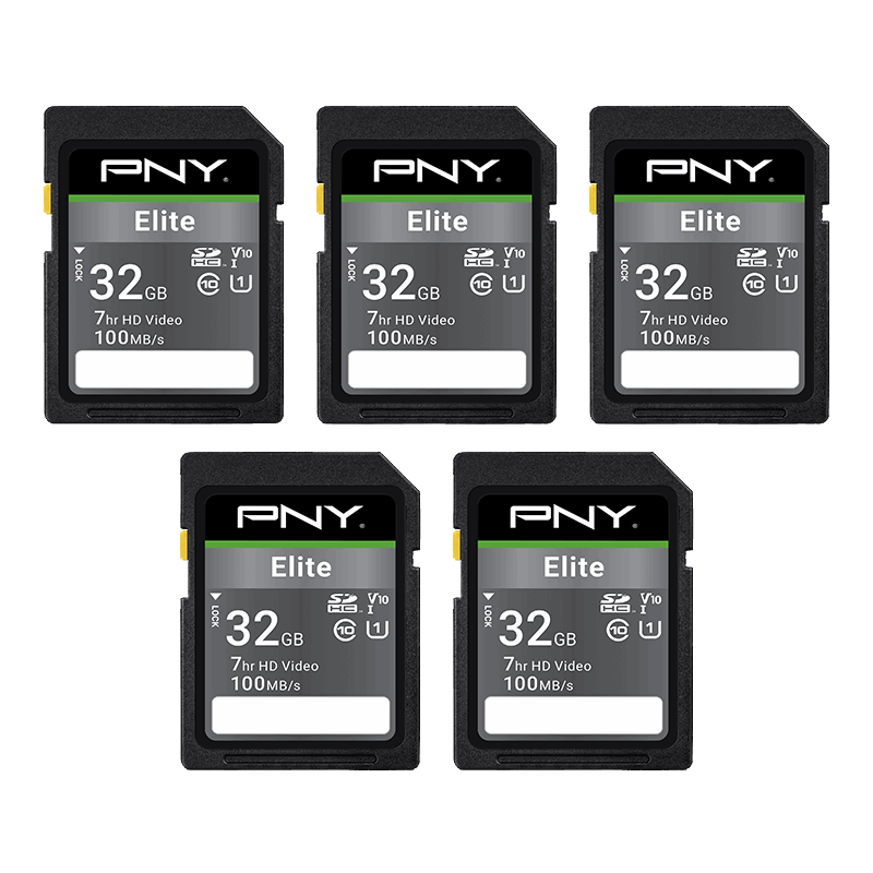 Elite Class 10 U1 V10 SD Flash Memory Card