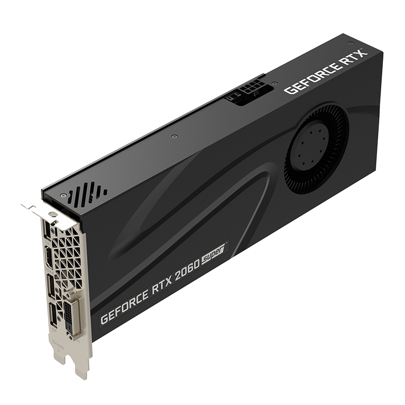 midtergang Ark plakat PNY GeForce® RTX 2060 SUPER™ 8GB Blower
