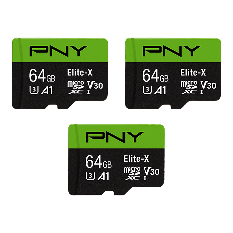 Lexar 64GB Micro SD Card 2 Pack, microSDXC UHS-I Flash Memory Card