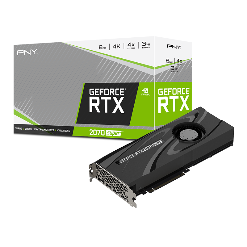 PNY GeForce® RTX 2070 SUPER™ 8GB Blower
