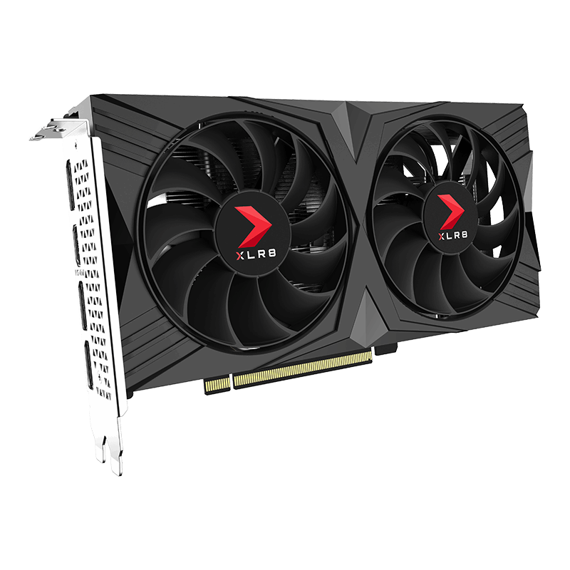 PNY GeForce RTX™ 4060 8GB XLR8 Gaming VERTO™Overclocked Dual Fan DLSS 3