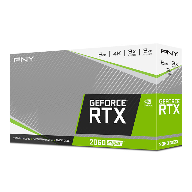 Afvist Intervenere Først PNY GeForce® RTX™ 2060 SUPER 8GB Dual Fan