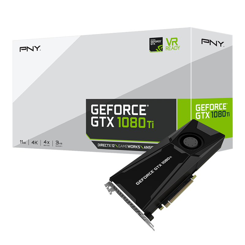 PNY XLR8 GeForce GTX 1080 Ti OC Gaming carte graphique - GF GTX 1080 Ti -  11 Go