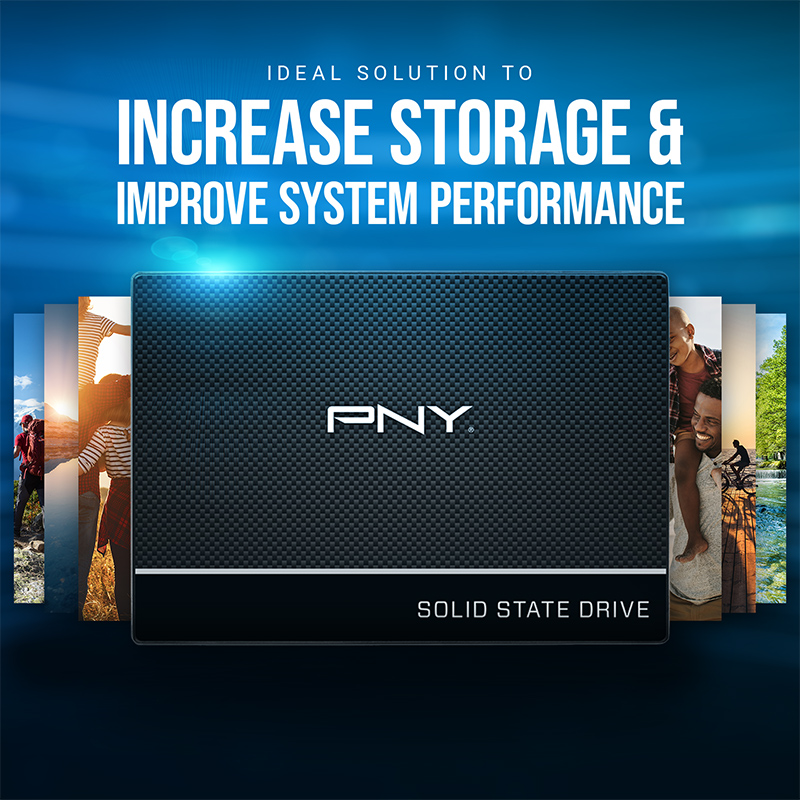 Shop CS900 2.5'' SATA III SSD, Solid State Drives | pny.com