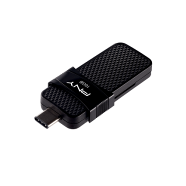 USB-Flash-Drive-Duo-Link-OTG-TypeC-3-1-Black-16GB