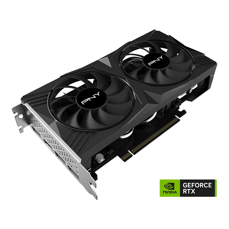 Fan RTX™ DLSS VERTO™ 3 PNY GeForce 8GB 4060 Dual