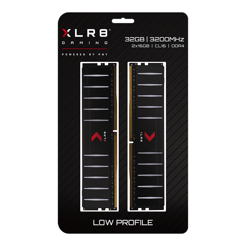 XLR8 DDR4 3200MHz Low Profile Desktop Memory