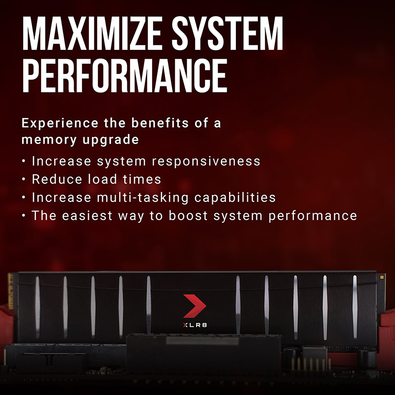 XLR8 DDR4 3200MHz Low Profile Desktop Memory