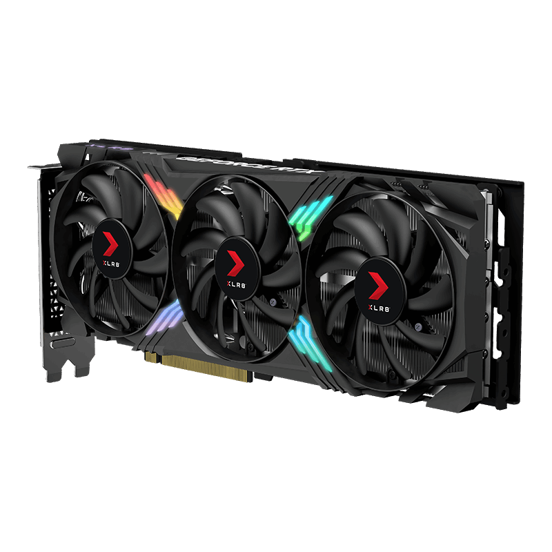 PNY GeForce RTX™ 4060 Ti 8GB XLR8 Gaming Verto RGB Triple Fan Graphics Card  DLSS 3