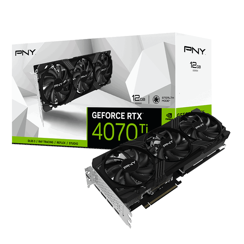 PNY RTX™ 4070 12GB Triple Fan DLSS 3