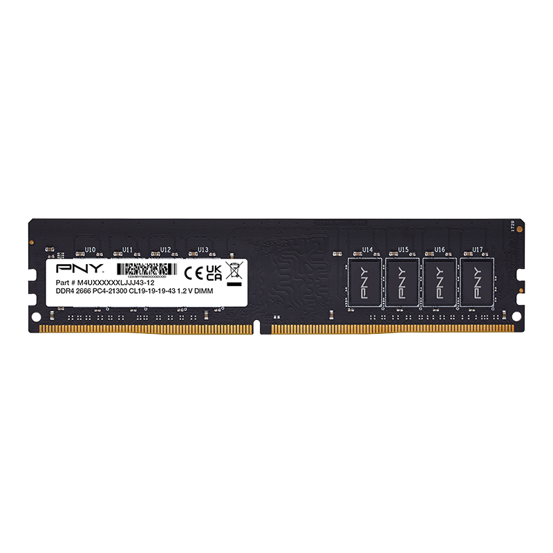 Performance DDR4 2666MHz Desktop Memory 8GB - 32GB Front
