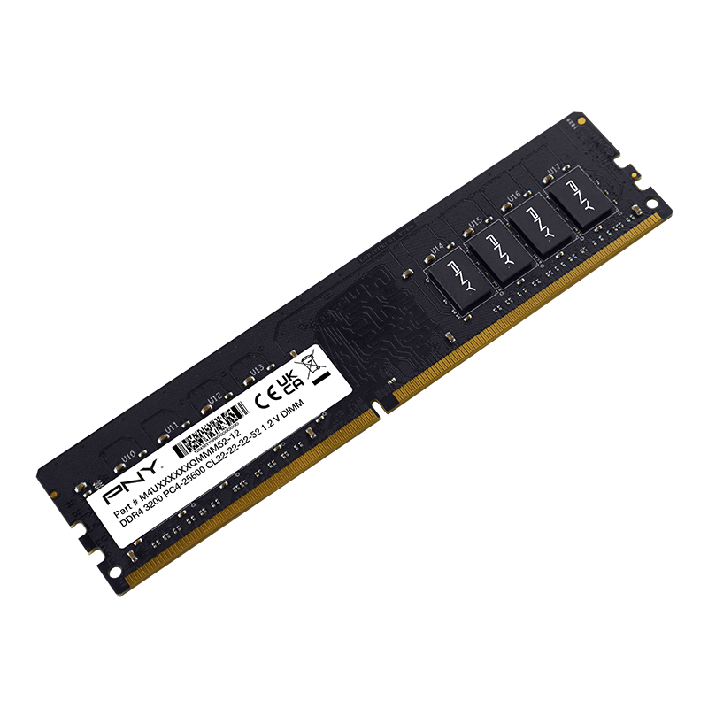 Performance DDR4 2666MHz Desktop Memory 8GB - 32 GB Right Angle