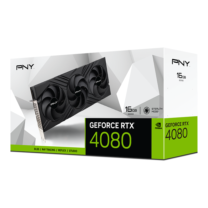 PNY GeForce RTX 4080 XLR8 Gaming VERTO EPIC-X RGB Triple Fan 16GB