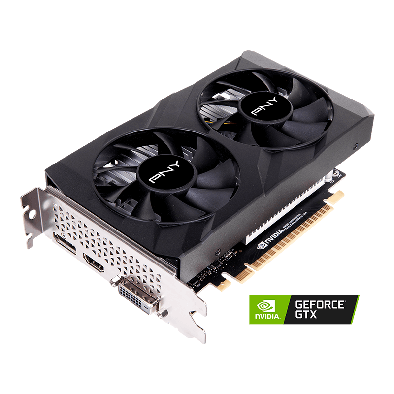 PNY GeForce GTX 1650 4GB GDDR6 Dual Fan