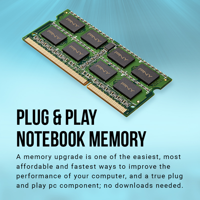 DDR3 1600MHz LV Plug and Play Notebook Memory