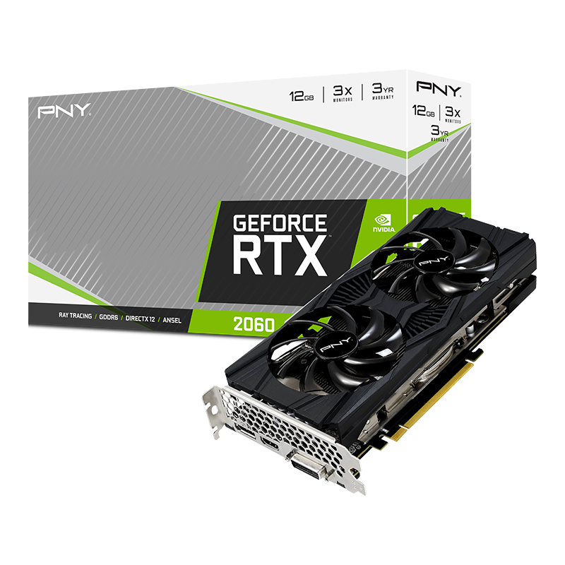 uddannelse tæppe syndrom PNY GeForce RTX 2060 12GB Dual Fan