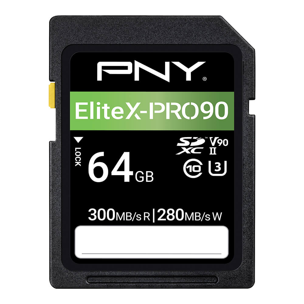 EliteX-PRO90 Class 10 U3 V90 UHS-II SD Flash Memory Card