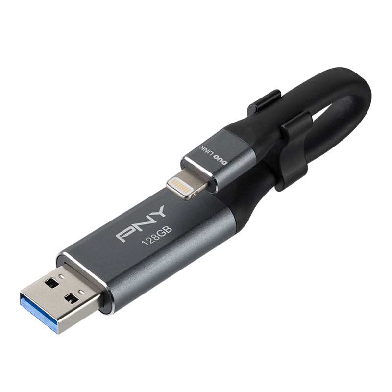 underkjole hydrogen kapitel 128GB DUO LINK iOS USB 3.0 OTG Flash Drive