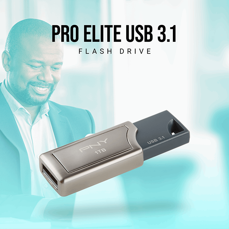 PNY 1TB Pro Elite and Elite X USB 3.0/1 Flash Drive Review - High Capacity  and Speed in a Very Small Footprint