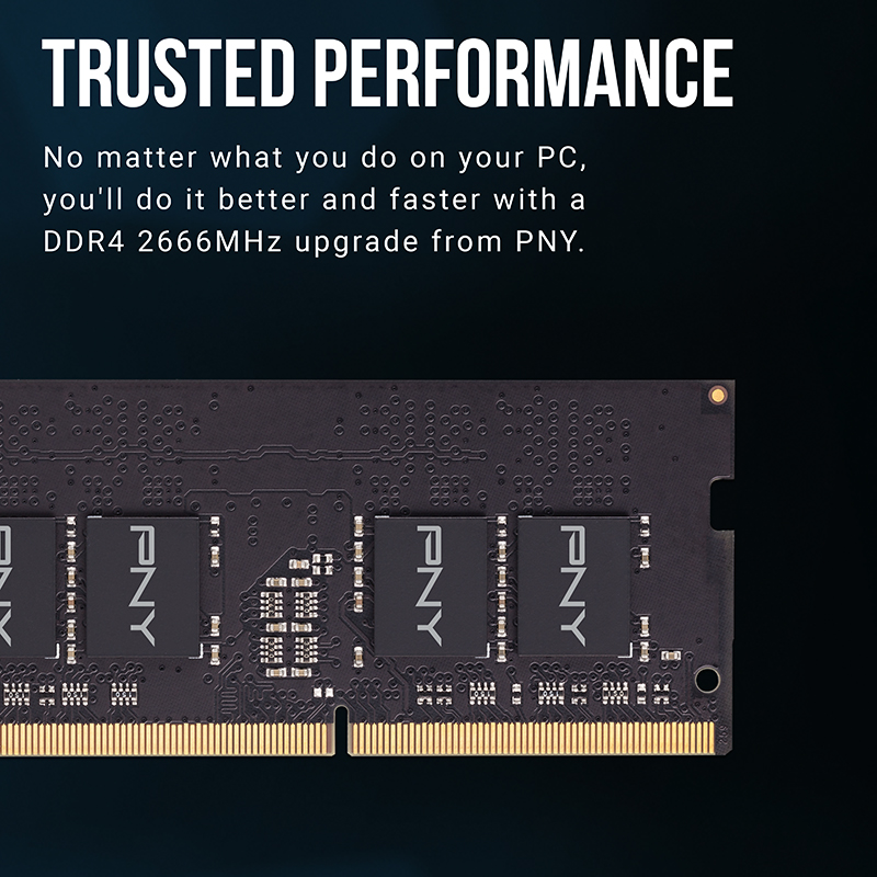 DDR4 2666MHz Notebook Memory 8GB - 16GB Trusted Performance