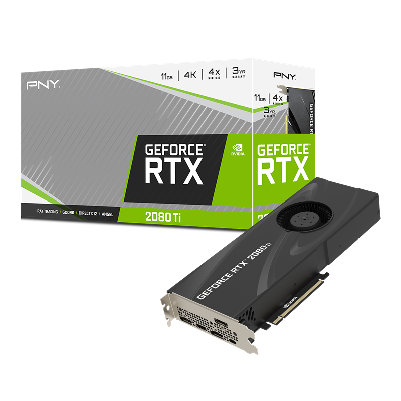 PNY GeForce RTX™ 2080 Ti 11GB Blower