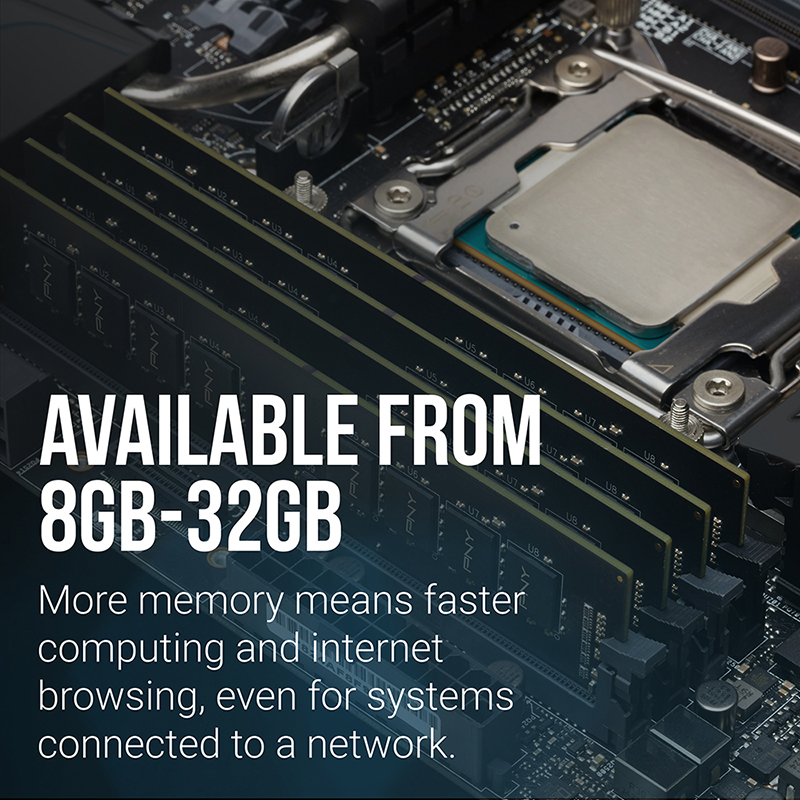 DDR4 3200MHz Desktop Memory - Available from 8GB to 32GB