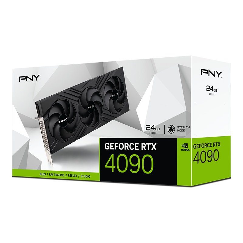 PNY GeForce RTX 4090 24GB VERTO Triple Fan Package
